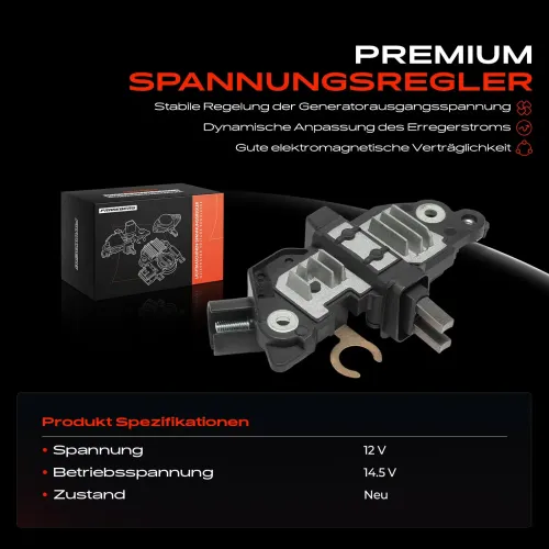 Generatorregler 12 V Frankberg 5481FB0053440 Bild Generatorregler 12 V Frankberg 5481FB0053440