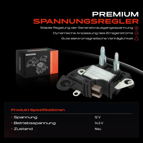 Generatorregler 12 V Frankberg 5481FB0053442 Bild Generatorregler 12 V Frankberg 5481FB0053442