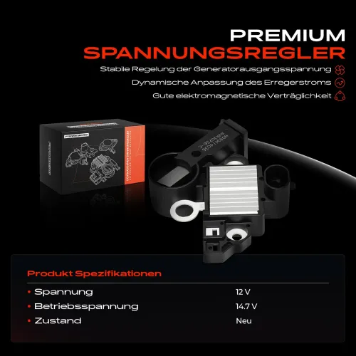 Generatorregler 12 V Frankberg 5481FB0053447 Bild Generatorregler 12 V Frankberg 5481FB0053447