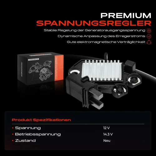 Generatorregler 12 V Frankberg 5481FB0053448 Bild Generatorregler 12 V Frankberg 5481FB0053448