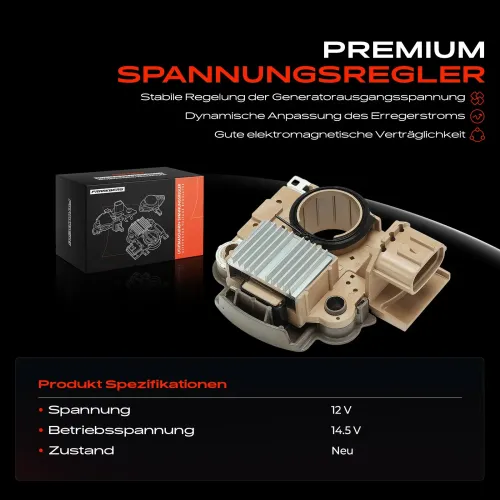 Generatorregler 12 V Frankberg 5481FB0053452 Bild Generatorregler 12 V Frankberg 5481FB0053452