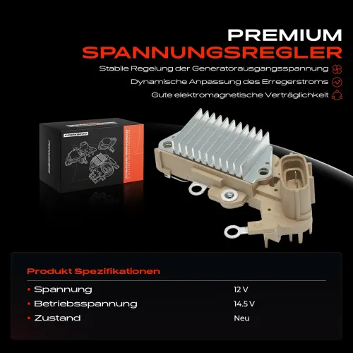 Generatorregler 12 V Frankberg 5481FB0053458 Bild Generatorregler 12 V Frankberg 5481FB0053458