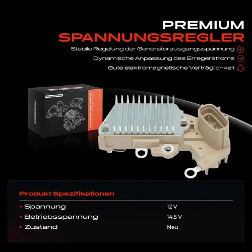 Generatorregler 12 V Frankberg 5481FB0053464 Bild Generatorregler 12 V Frankberg 5481FB0053464