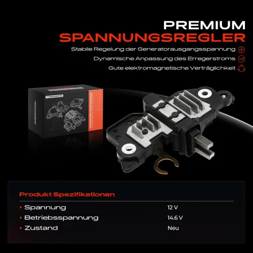 Generatorregler 12 V Frankberg 5481FB0053471 Bild Generatorregler 12 V Frankberg 5481FB0053471