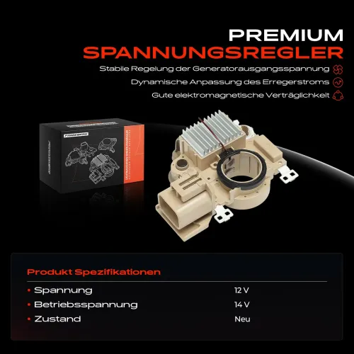Generatorregler 12 V Frankberg 5481FB0053472 Bild Generatorregler 12 V Frankberg 5481FB0053472