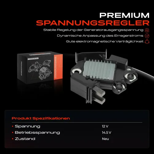 Generatorregler 12 V Frankberg 5481FB0053473 Bild Generatorregler 12 V Frankberg 5481FB0053473