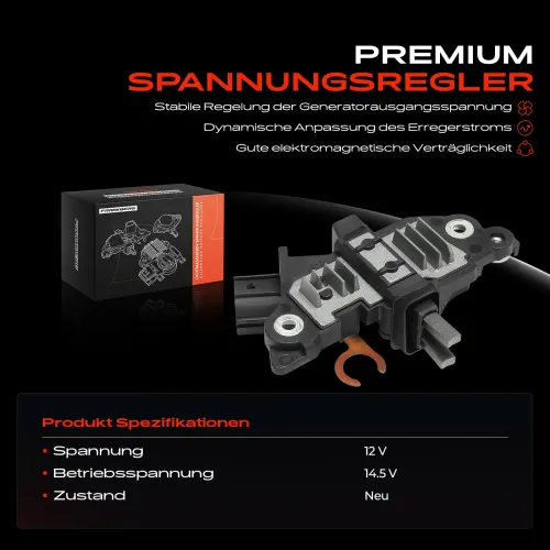 Generatorregler 12 V Frankberg 5481FB0053483 Bild Generatorregler 12 V Frankberg 5481FB0053483