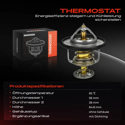 Thermostat, Kühlmittel Frankberg 5481FB0053524 Bild Thermostat, Kühlmittel Frankberg 5481FB0053524