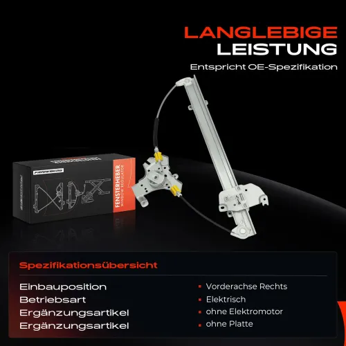 Fensterheber vorne rechts Frankberg 5481FB0053563 Bild Fensterheber vorne rechts Frankberg 5481FB0053563