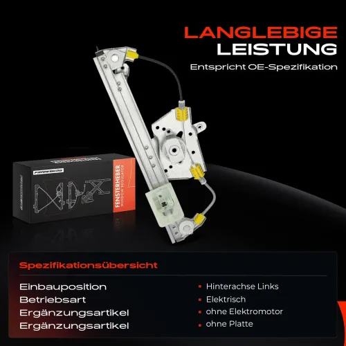 Fensterheber hinten links Frankberg 5481FB0053605 Bild Fensterheber hinten links Frankberg 5481FB0053605