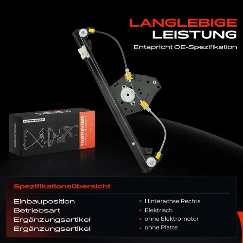 Fensterheber hinten rechts Frankberg 5481FB0053643 Bild Fensterheber hinten rechts Frankberg 5481FB0053643