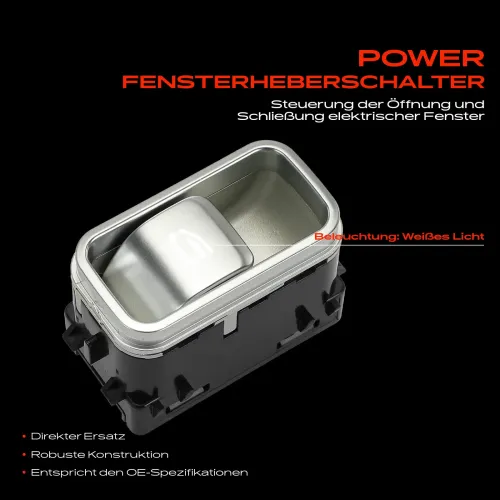 Schalter, Fensterheber vorne und hinten Frankberg 5481FB0053680 Bild Schalter, Fensterheber vorne und hinten Frankberg 5481FB0053680