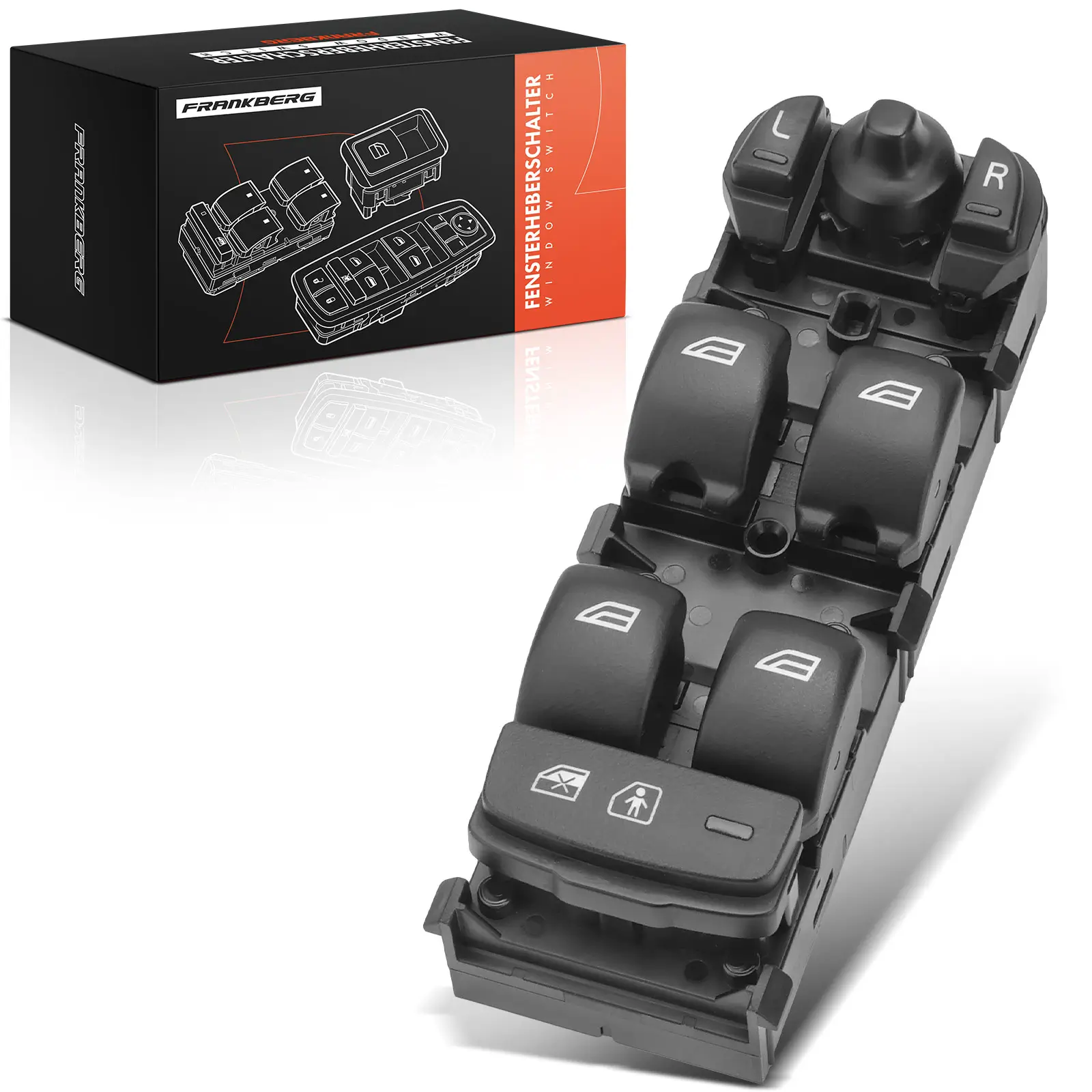 Schalter, Fensterheber fahrerseitig Frankberg 5481FB0053693