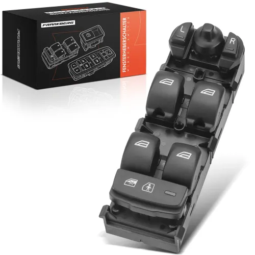 Schalter, Fensterheber fahrerseitig Frankberg 5481FB0053693 Bild Schalter, Fensterheber fahrerseitig Frankberg 5481FB0053693