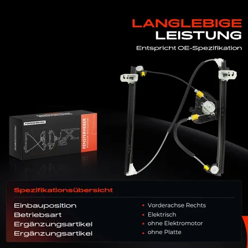 Fensterheber vorne rechts Frankberg 5481FB0053708 Bild Fensterheber vorne rechts Frankberg 5481FB0053708