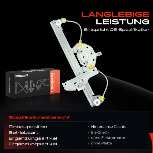 Fensterheber hinten rechts Frankberg 5481FB0053721 Bild Fensterheber hinten rechts Frankberg 5481FB0053721