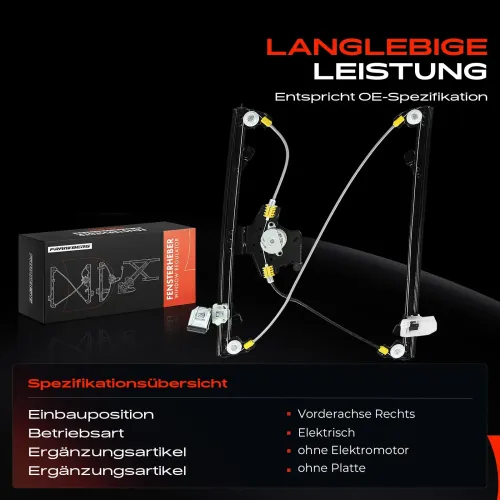 Fensterheber vorne rechts Frankberg 5481FB0053737 Bild Fensterheber vorne rechts Frankberg 5481FB0053737