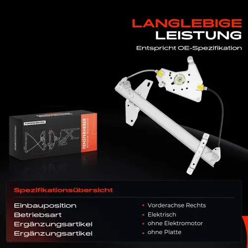 Fensterheber vorne rechts Frankberg 5481FB0053747 Bild Fensterheber vorne rechts Frankberg 5481FB0053747