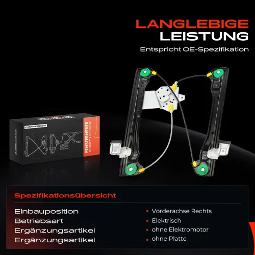 Fensterheber vorne rechts Frankberg 5481FB0053752 Bild Fensterheber vorne rechts Frankberg 5481FB0053752