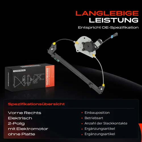 Fensterheber vorne rechts Frankberg 5481FB0053766 Bild Fensterheber vorne rechts Frankberg 5481FB0053766