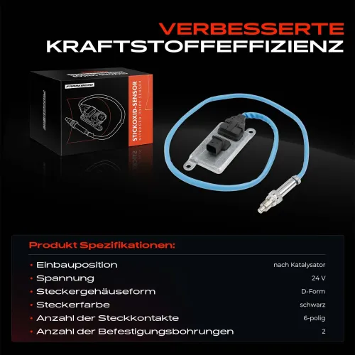 NOx-Sensor, Harnstoffeinspritzung 24 V nach Katalysator Frankberg 5481FB0053963 Bild NOx-Sensor, Harnstoffeinspritzung 24 V nach Katalysator Frankberg 5481FB0053963