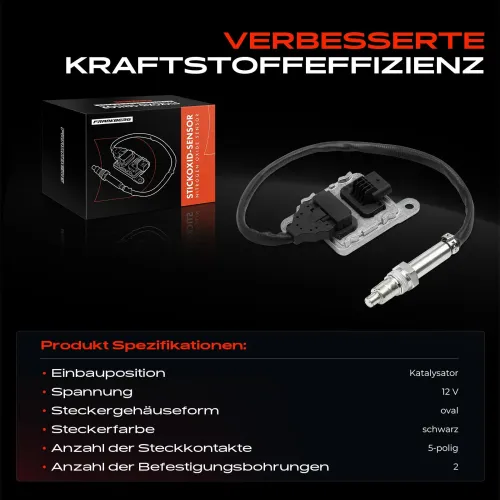 NOx-Sensor, Harnstoffeinspritzung 12 V Katalysator Frankberg 5481FB0053965 Bild NOx-Sensor, Harnstoffeinspritzung 12 V Katalysator Frankberg 5481FB0053965