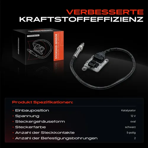NOx-Sensor, Harnstoffeinspritzung 12 V Katalysator Frankberg 5481FB0053966 Bild NOx-Sensor, Harnstoffeinspritzung 12 V Katalysator Frankberg 5481FB0053966