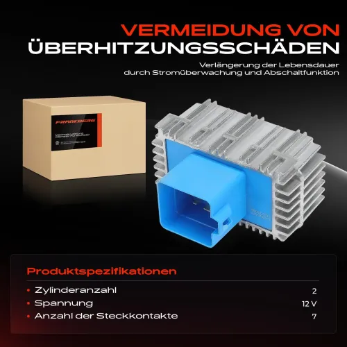 Steuergerät, Glühzeit 12 V Frankberg 5481FB0053970 Bild Steuergerät, Glühzeit 12 V Frankberg 5481FB0053970