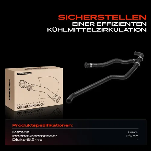 Kühlerschlauch Frankberg 5481FB0054140 Bild Kühlerschlauch Frankberg 5481FB0054140