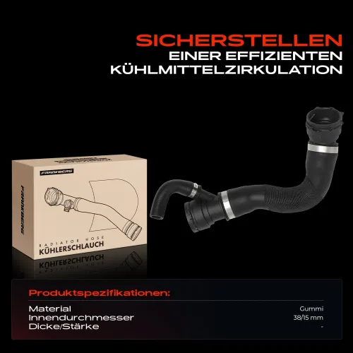 Kühlerschlauch Frankberg 5481FB0054142 Bild Kühlerschlauch Frankberg 5481FB0054142