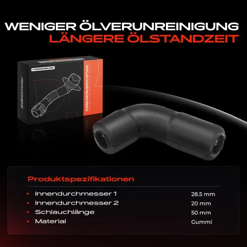 Schlauch, Zylinderkopfhaubenentlüftung Frankberg 5481FB0054156 Bild Schlauch, Zylinderkopfhaubenentlüftung Frankberg 5481FB0054156