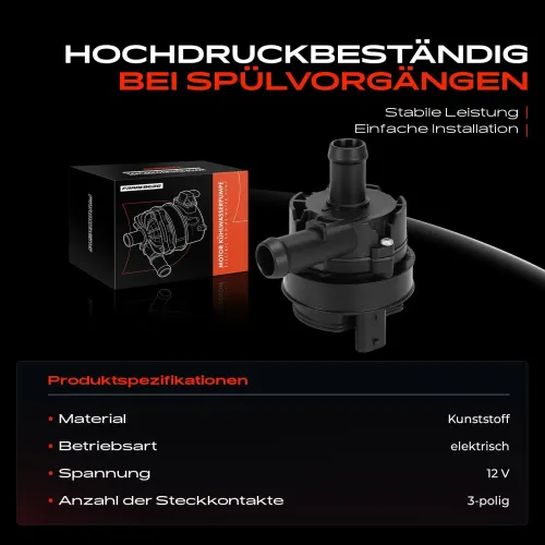 Zusatzwasserpumpe (Kühlwasserkreislauf) Frankberg 5481FB0054205 Bild Zusatzwasserpumpe (Kühlwasserkreislauf) Frankberg 5481FB0054205