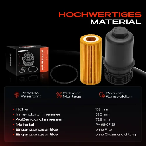 Deckel, Ölfiltergehäuse Frankberg 5481FB0054249 Bild Deckel, Ölfiltergehäuse Frankberg 5481FB0054249