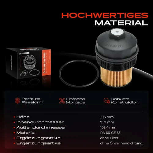 Deckel, Ölfiltergehäuse Frankberg 5481FB0054250 Bild Deckel, Ölfiltergehäuse Frankberg 5481FB0054250