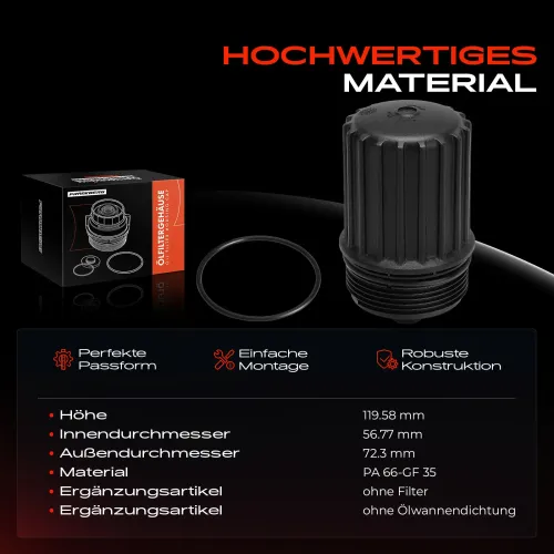 Deckel, Ölfiltergehäuse Frankberg 5481FB0054268 Bild Deckel, Ölfiltergehäuse Frankberg 5481FB0054268