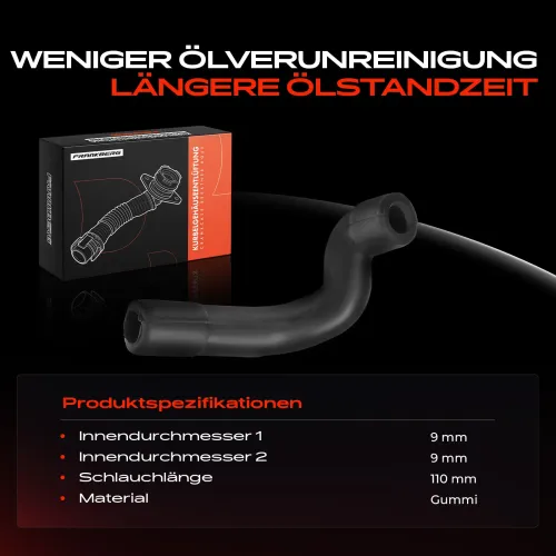 Schlauch, Zylinderkopfhaubenentlüftung Frankberg 5481FB0054272 Bild Schlauch, Zylinderkopfhaubenentlüftung Frankberg 5481FB0054272