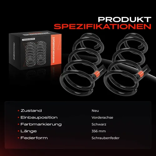 Fahrwerksfeder Vorderachse Frankberg 5481FB0054301 Bild Fahrwerksfeder Vorderachse Frankberg 5481FB0054301