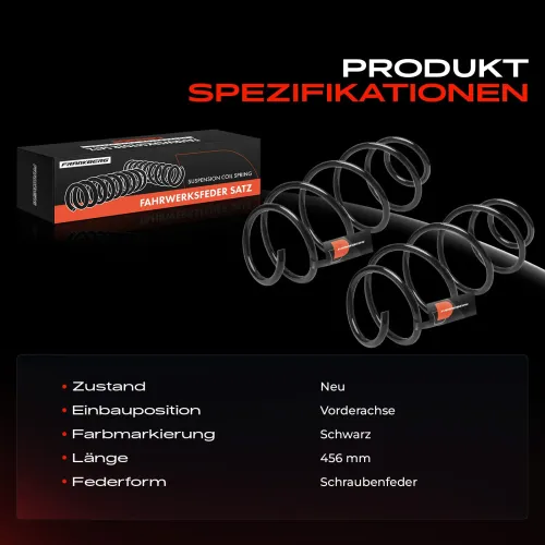 Fahrwerksfeder Vorderachse Frankberg 5481FB0054317 Bild Fahrwerksfeder Vorderachse Frankberg 5481FB0054317