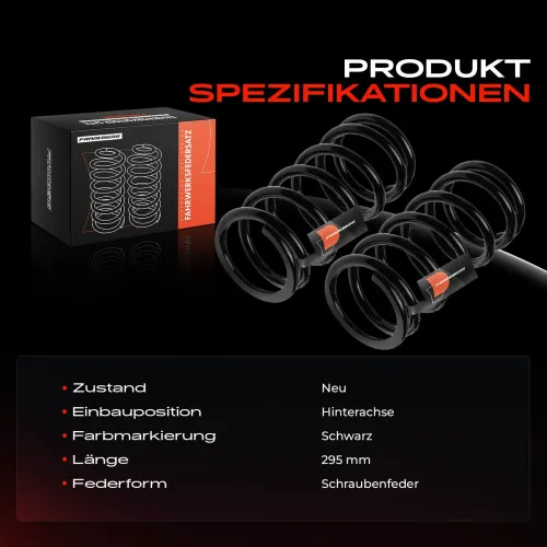 Fahrwerksfeder Hinterachse Frankberg 5481FB0054323 Bild Fahrwerksfeder Hinterachse Frankberg 5481FB0054323