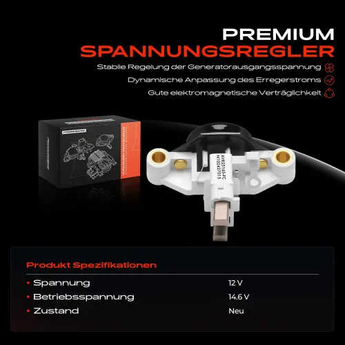 Generatorregler 12 V Frankberg 5481FB0054590 Bild Generatorregler 12 V Frankberg 5481FB0054590