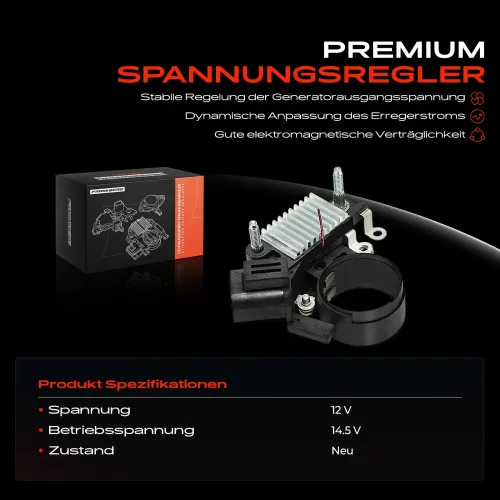 Generatorregler 12 V Frankberg 5481FB0054594 Bild Generatorregler 12 V Frankberg 5481FB0054594