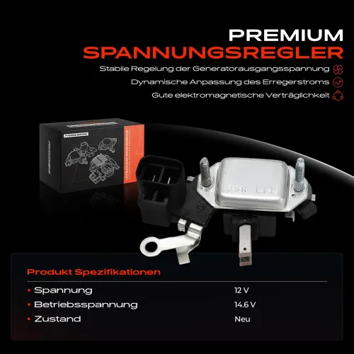 Generatorregler 12 V Frankberg 5481FB0054595 Bild Generatorregler 12 V Frankberg 5481FB0054595