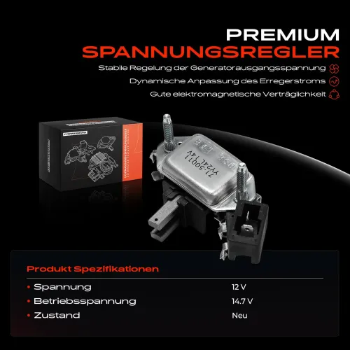 Generatorregler 12 V Frankberg 5481FB0054596 Bild Generatorregler 12 V Frankberg 5481FB0054596
