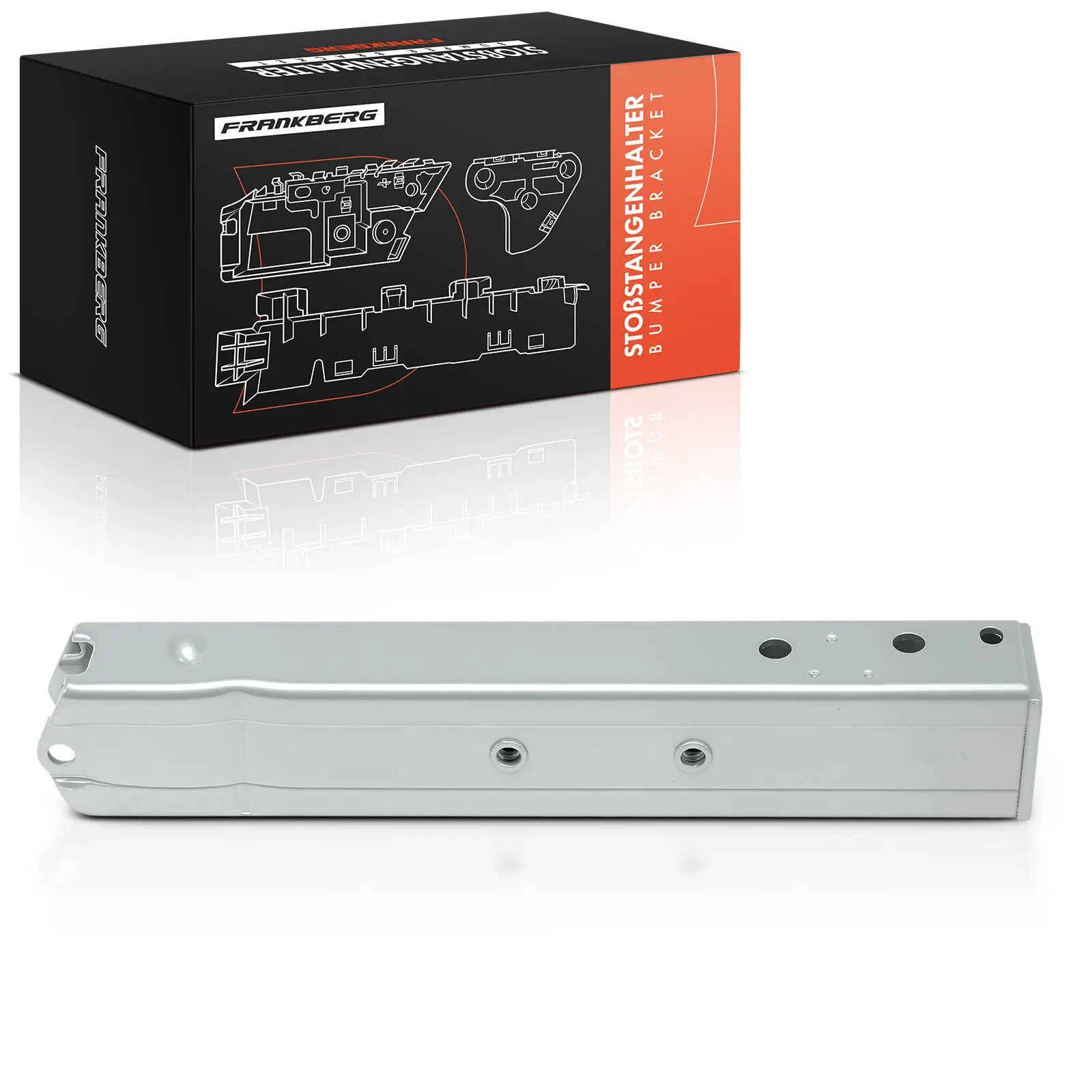 Träger, Stoßfänger Vorderachse links Frankberg 5481FB0054604