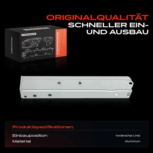 Träger, Stoßfänger Vorderachse links Frankberg 5481FB0054604 Bild Träger, Stoßfänger Vorderachse links Frankberg 5481FB0054604