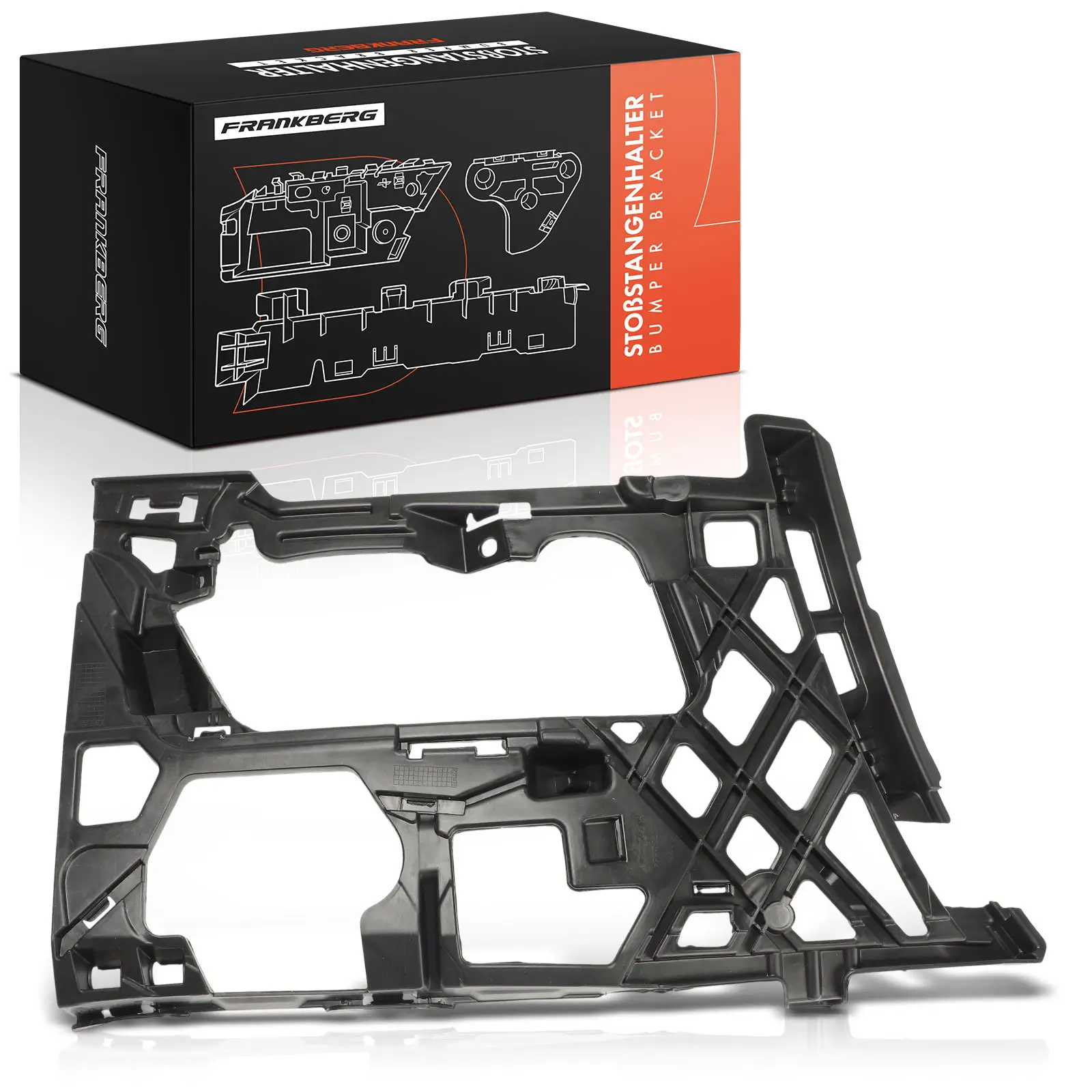 Träger, Stoßfänger Vorderachse rechts Frankberg 5481FB0054607