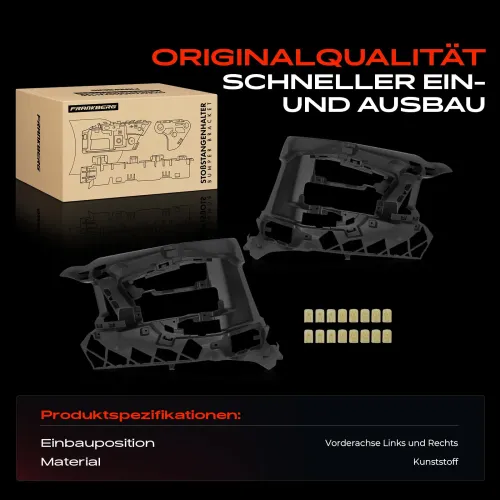 Träger, Stoßfänger Vorderachse beidseitig Frankberg 5481FB0054627 Bild Träger, Stoßfänger Vorderachse beidseitig Frankberg 5481FB0054627