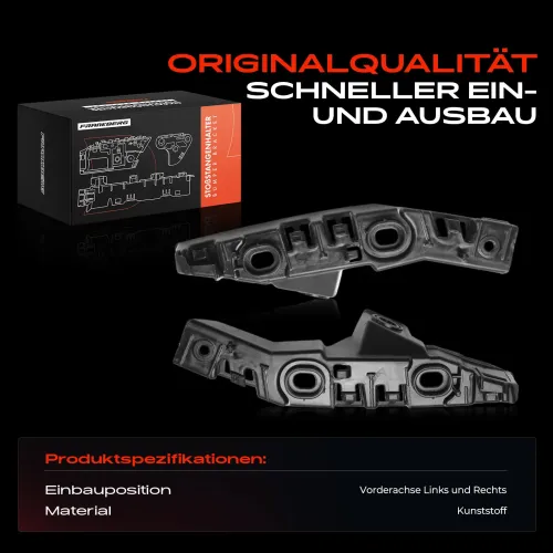 Träger, Stoßfänger Vorderachse beidseitig Frankberg 5481FB0054630 Bild Träger, Stoßfänger Vorderachse beidseitig Frankberg 5481FB0054630