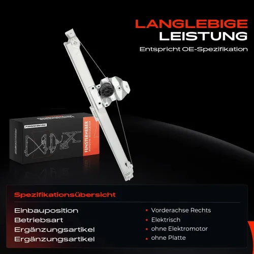 Fensterheber vorne rechts Frankberg 5481FB0054641 Bild Fensterheber vorne rechts Frankberg 5481FB0054641