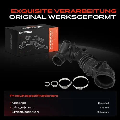 Ansaugschlauch, Luftfilter Motorraum Frankberg 5481FB0054675 Bild Ansaugschlauch, Luftfilter Motorraum Frankberg 5481FB0054675